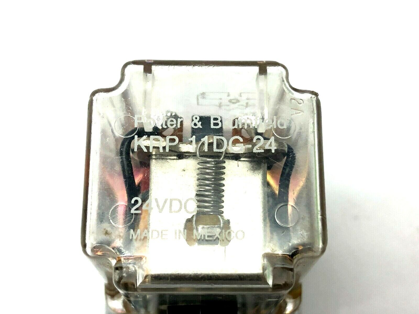 Potter & Brumfield 27E122 Relay Socket w/ KRP-11DG-24 Power Relay - Maverick Industrial Sales