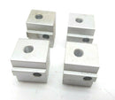 80/20 2900 15 Series Aluminum Panel Mount Block LOT OF 4 - Maverick Industrial Sales