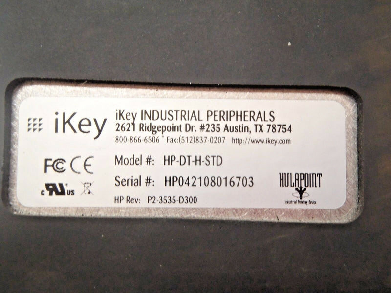 iKey HP-DT-H-STD Industrial Pointing Device Serial Connection - Maverick Industrial Sales