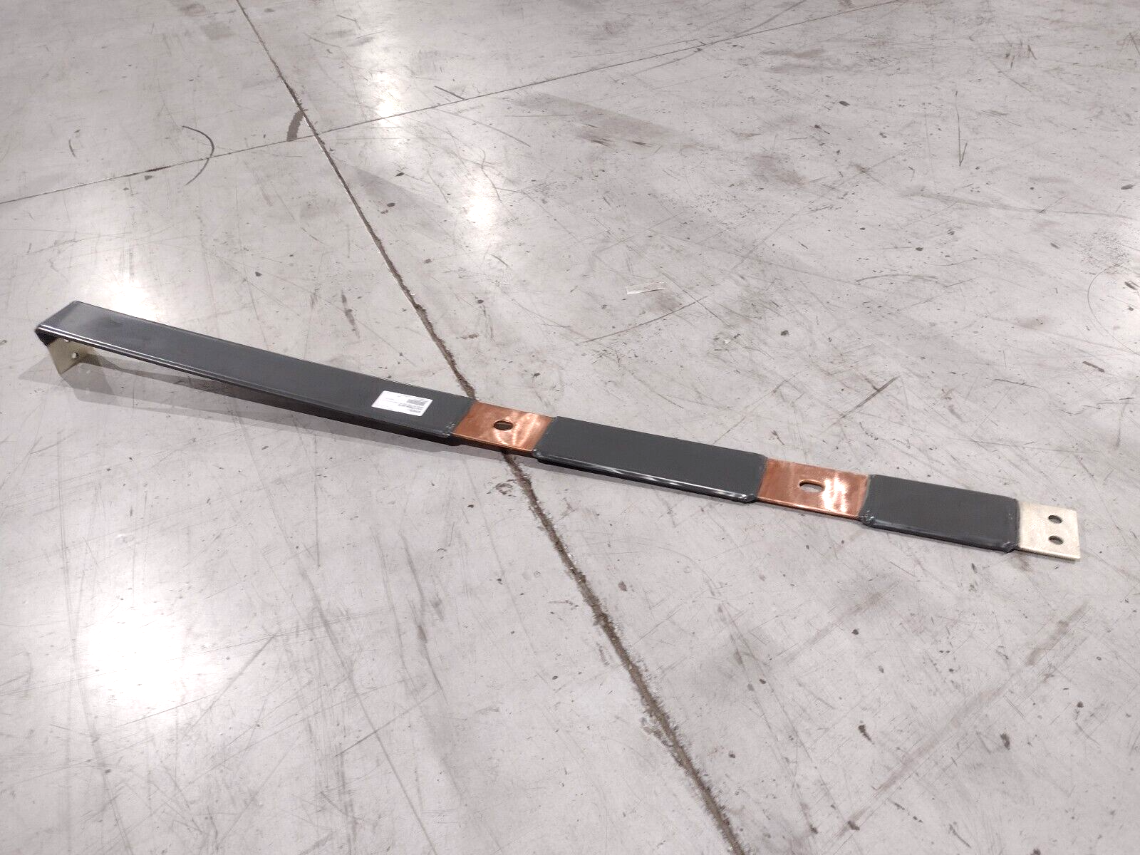 Powell 41417PBDA10576 Conductor Bar Vert 90 Elbow 0.25 x 4.00 inch Bus Bar - Maverick Industrial Sales