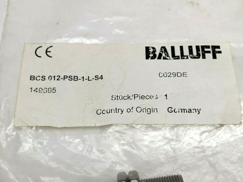 Balluff BCS 012-PSB-1-L-S4 Capacitive Proximity Sensor - Maverick Industrial Sales