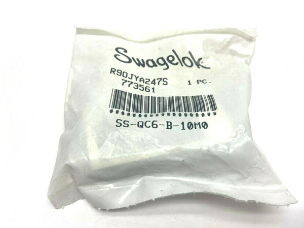 Swagelok SS-QC6-B-10M0 SS Instrumentation Quick Connect Body 0.5 Cv 10mm Fitting - Maverick Industrial Sales