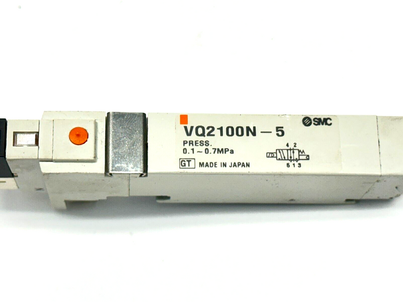 SMC VQ2100N-5 Pneumatic Solenoid Valve 5 Port 24VDC - Maverick Industrial Sales