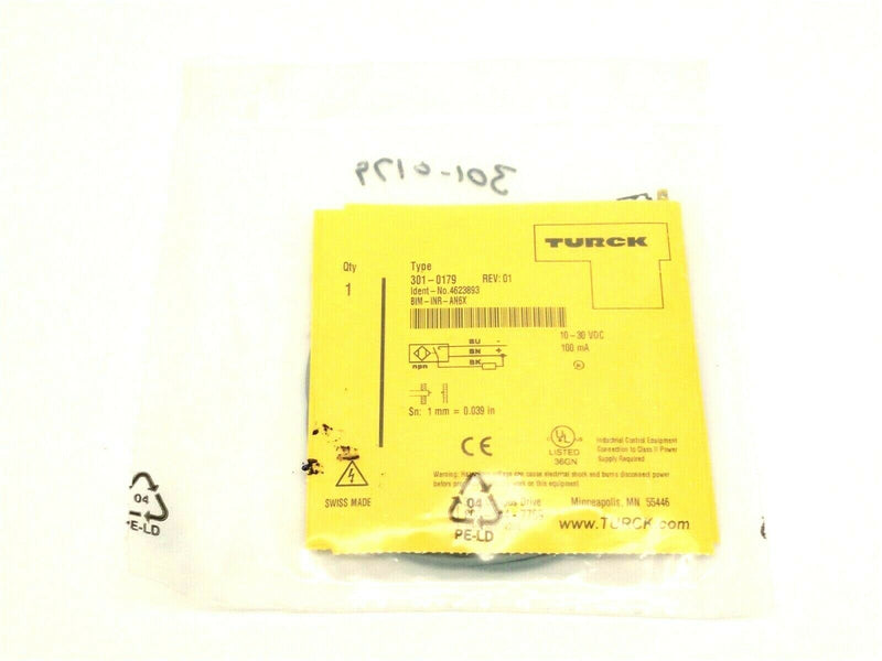 Turck BIM-INR-AN6X Magnetic Field Sensor 10-30 VDC 100 mA 4623893 - Maverick Industrial Sales