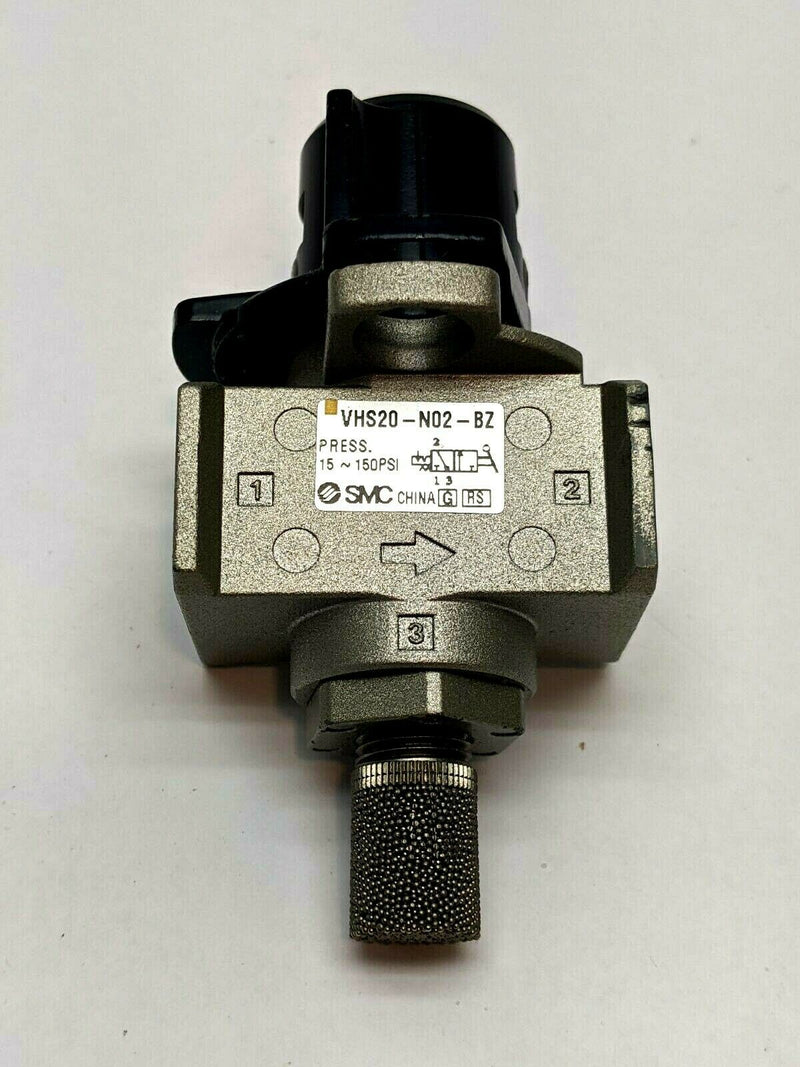 SMC VHS20-N02-BZ Lock Out Valve - Maverick Industrial Sales