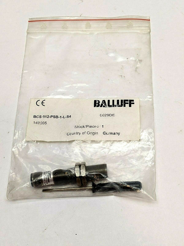 Balluff BCS 012-PSB-1-L-S4 Capacitive Proximity Sensor - Maverick Industrial Sales