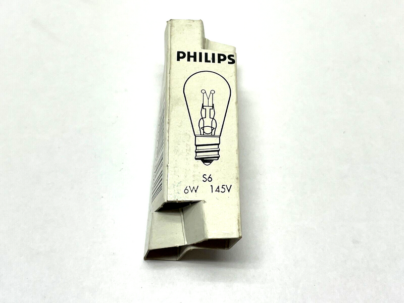 Philips S6 Incandescent Light Bulb 6W 145V LOT OF 3 - Maverick Industrial Sales