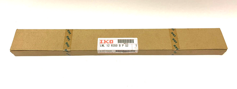 IKO LWL-12-R350-B-P-S2 Precision Linear Guide Rail Way Track 350mm Long - Maverick Industrial Sales