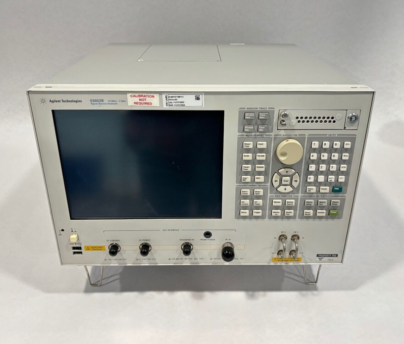 Agilent E5052B Signal Source Analyzer, 10 MHz - 7 GHz, MY47100111 - Maverick Industrial Sales