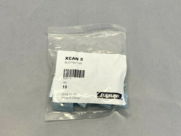 Flexlink XCAN 5 Slot Nut M5 BAG OF 10 - Maverick Industrial Sales