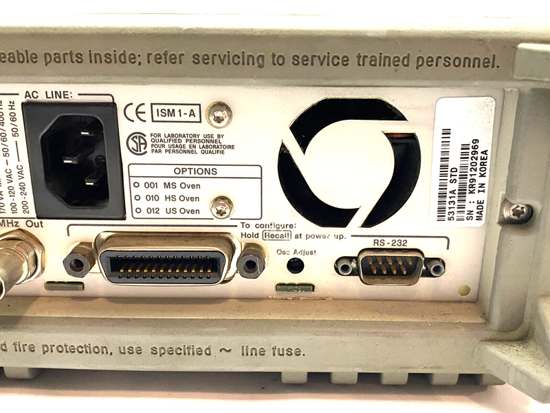 Hewlett Packard 53131A Universal Frequency Counter 3-Channel 225MHz - Maverick Industrial Sales