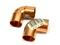 Nibco 607 3/4 90 Degree Elbow C x C 3/4" Copper LOT OF 2 - Maverick Industrial Sales
