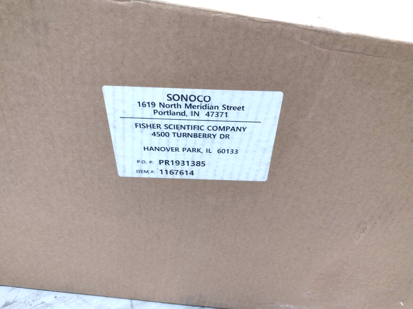 Sonoco 1167614 ThermoSafe Insulated EPS with Corrugate Containers Case of 12 - Maverick Industrial Sales