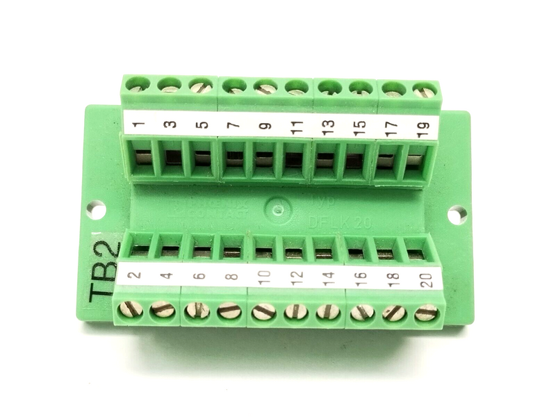 Phoenix Contact Typ DFLK 20 VARIOFACE Module IDC/FLK 20-Pin Strip 2280242 - Maverick Industrial Sales