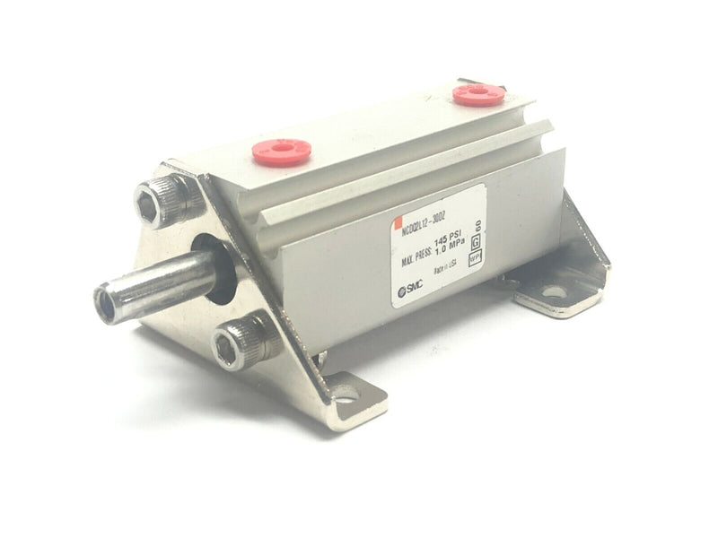 SMC NCDQ2L12-30DZ Pneumatic Base Cylinder 145 Psi 1.0 MPa - Maverick Industrial Sales