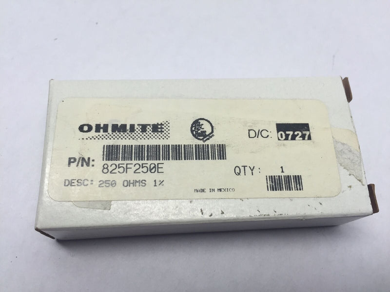 Ohmite 825F250E Power Resistor 25W 250 Ohms METAL-MITE 1% - Maverick Industrial Sales