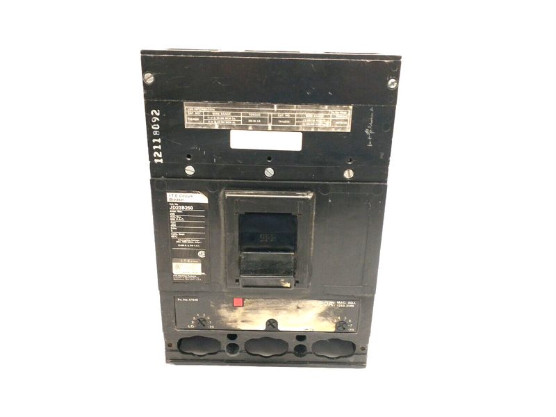 I-T-E JD23B250 Circuit Breaker 250A 240VAC 3P TA2J6500 - Maverick Industrial Sales