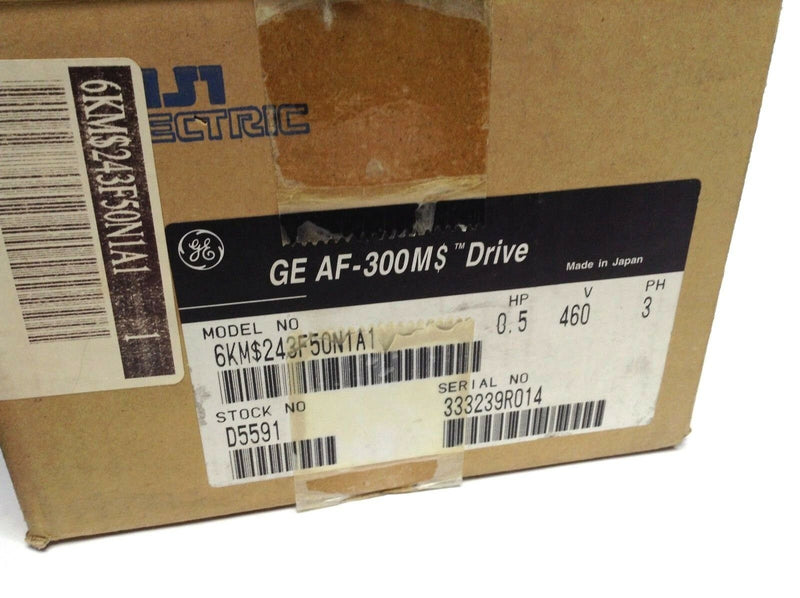 GE Fuji Electric 6KM$243F50N1A1 AF-300M$ Drive 0.5HP 460V 3PH - Maverick Industrial Sales