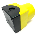 Siemens 3SU1801-0AAA00-0AC2 Yellow Push Button Enclosure w/ Protective Collar - Maverick Industrial Sales