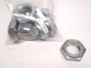 LOT OF 10 1.250"-12 ZINC PLATED NYLON LOCK NUT - Maverick Industrial Sales