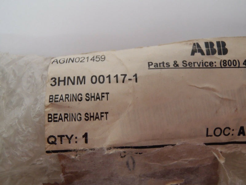ABB 3HNM 00117-1 Bearing Shaft Steel, SS 2541 For Paint Robot - Maverick Industrial Sales