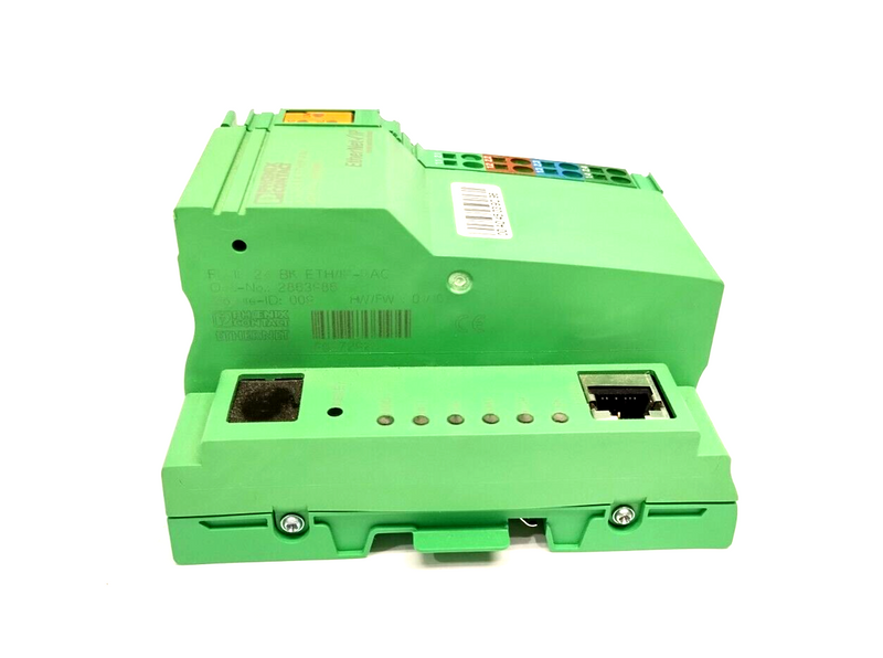 Phoenix Contact FL IL 24 BK ETH/IP-PAC EtherNet/IP Inline Bus Coupler 2863986 - Maverick Industrial Sales