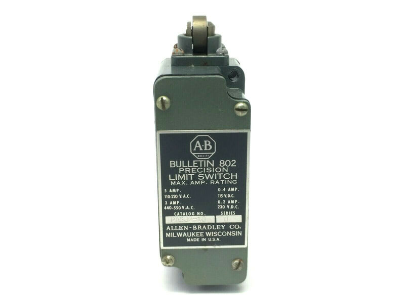 Allen Bradley PASJ2-18 Precision Limit Switch - Maverick Industrial Sales