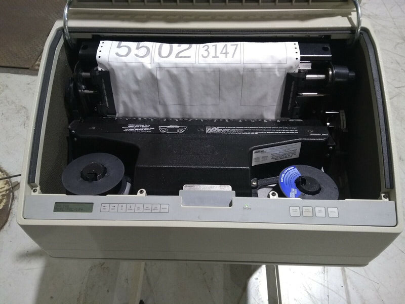 Printronix P5010 Line Matrix Printer 1000 LPM Line Printer on Pedestal - Maverick Industrial Sales
