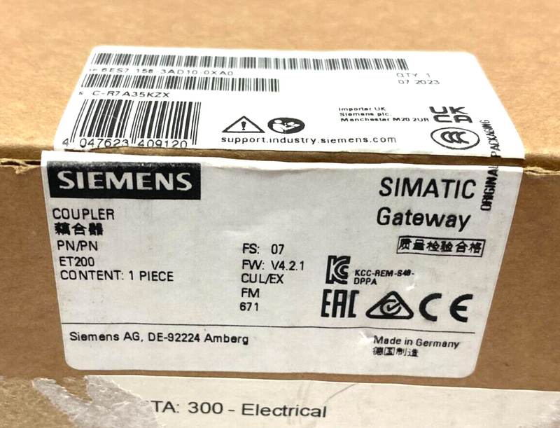 Siemens 6ES7 158-3AD10-0XA0 SIMATIC PN/PN Gateway Coupler - Maverick Industrial Sales