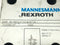 Mannesmann Rexroth 4WE 10 EB31/CG24N9Z45 Control Valve Hydronorma GZ63-4-A 24VDC - Maverick Industrial Sales