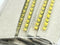 Grafoplast 117 Wire Markers T Black on Yellow 10 Strips 9TFX16 - Maverick Industrial Sales