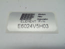 Western Filter Corporation E6024V5H03 Hydraulic Filter Element 150PSID - Maverick Industrial Sales