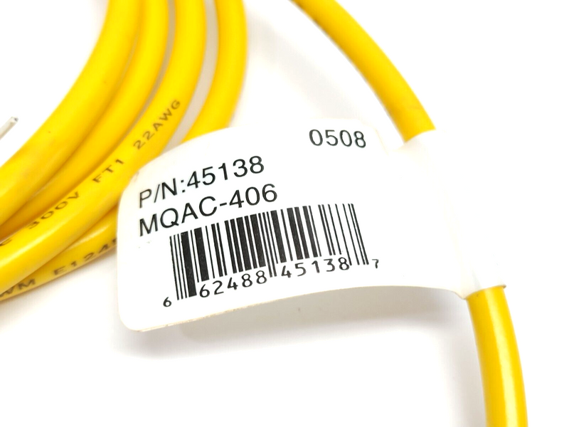 Banner MQAC-406 Single Ended Cordset 4-Pin Female C Code 2m 45138 - Maverick Industrial Sales