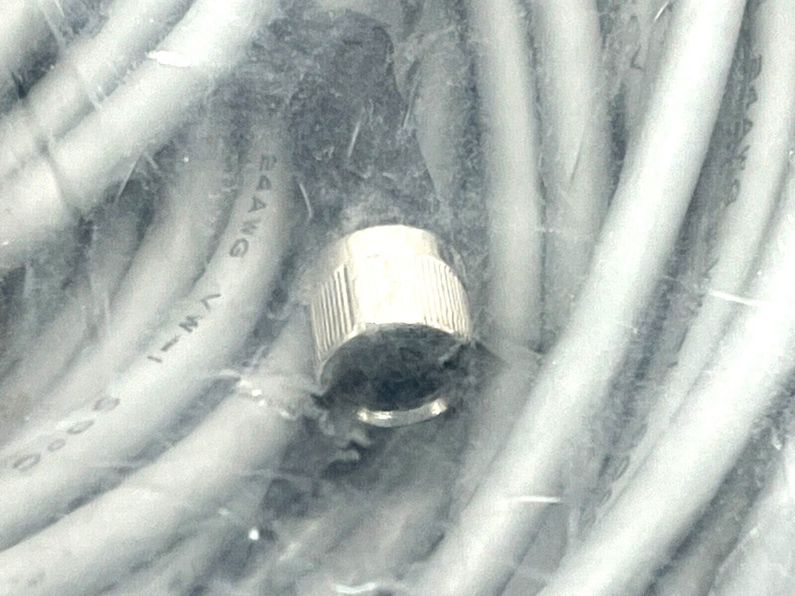 Adsens KM84R-PVC-10M Cable 4-Pin M8 Female Inline Grey 10M LOT OF 4 - Maverick Industrial Sales