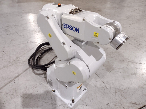 Epson C3 C3-A601S Compact 6-Axis Robot 600mm Reach SN:C303012108 - Maverick Industrial Sales