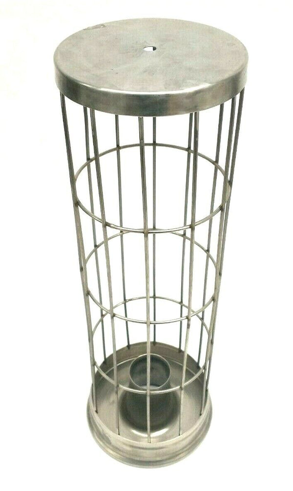 Nucon Bulk Bag Filling System Hopper Vent Top Removal Cage 18" x 5-1/2" x 6-1/4" - Maverick Industrial Sales