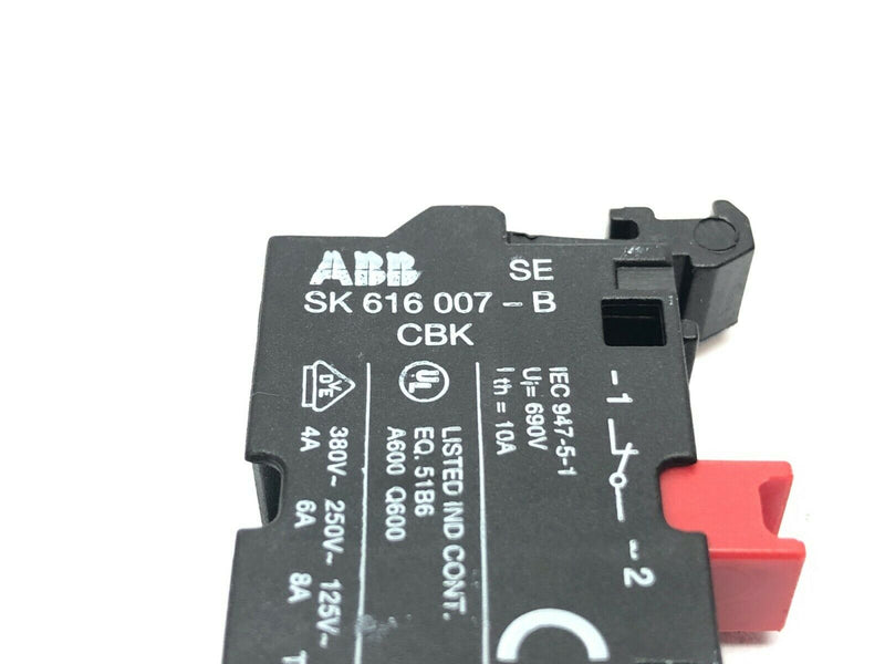 ABB SK 616 007-B Contact Block 380V 8A - Maverick Industrial Sales