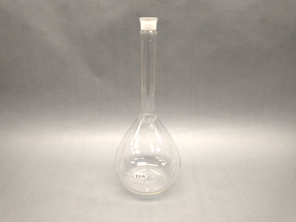 Pyrex 5640-2L Volumetric Flask 2000mL 5640 TC - Maverick Industrial Sales