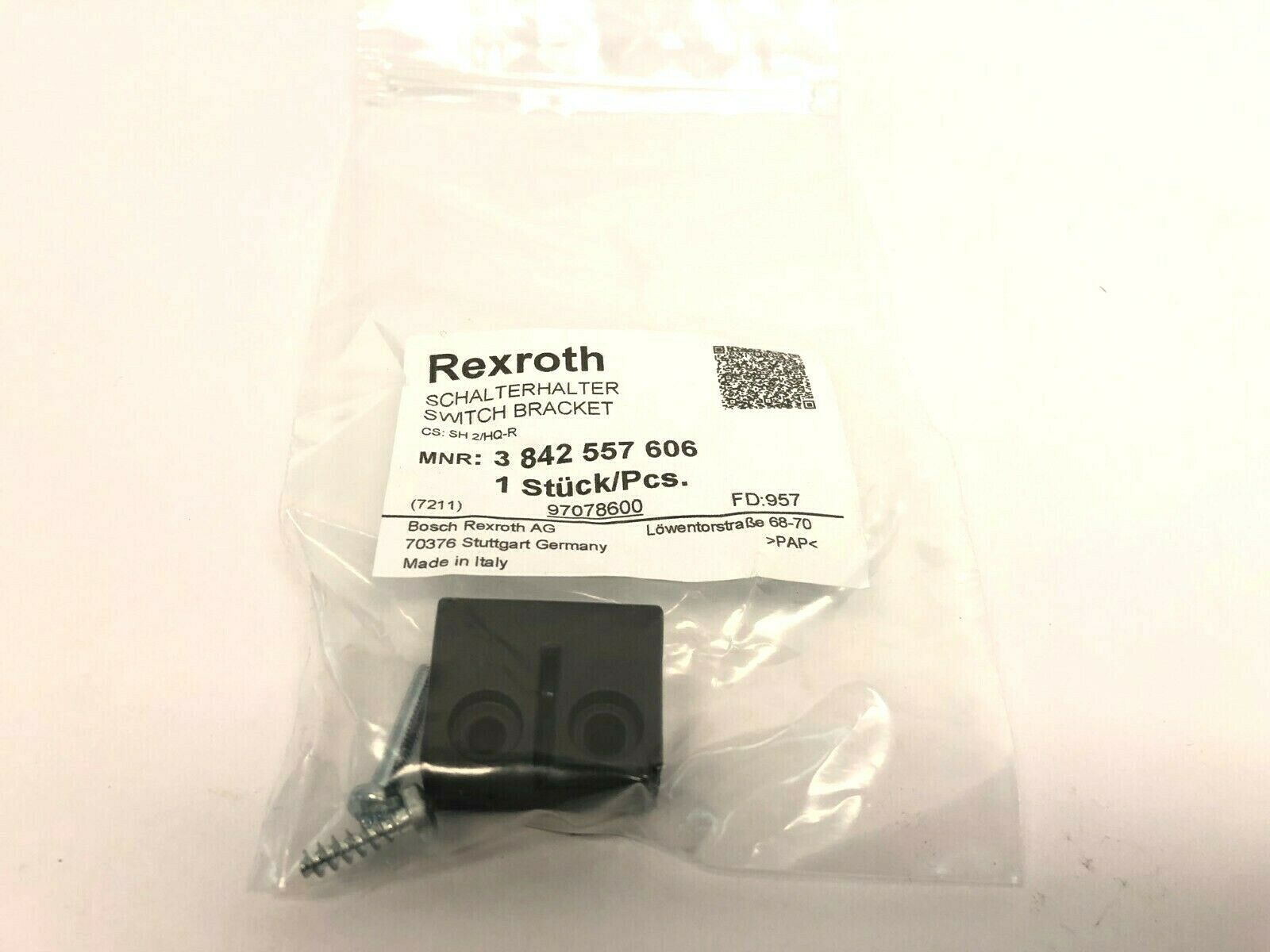 Bosch Rexroth 3842557606 Switch Bracket - Maverick Industrial Sales