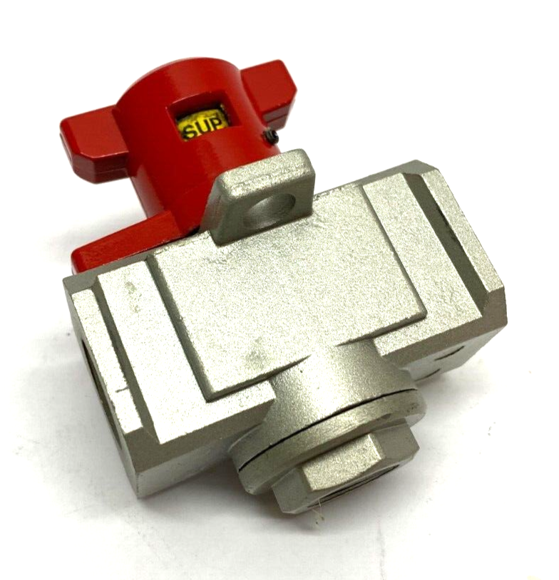 SMC NVHS4500-N04-X116 Modular Lockout Valve 3-Port 0.1~1.0MPa Press - Maverick Industrial Sales