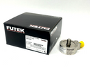 Futek LCB500 Tension & Compression Load Cell 200lb w/ Male Center Stud FSH04161 - Maverick Industrial Sales