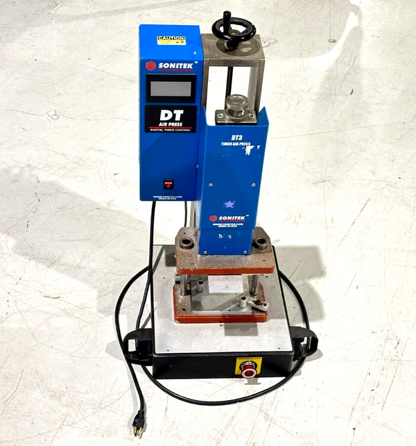 Sonitek DT-3 DT Series Air Press with Digital Timer 325lb Force 100PSIG 15A 120V - Maverick Industrial Sales