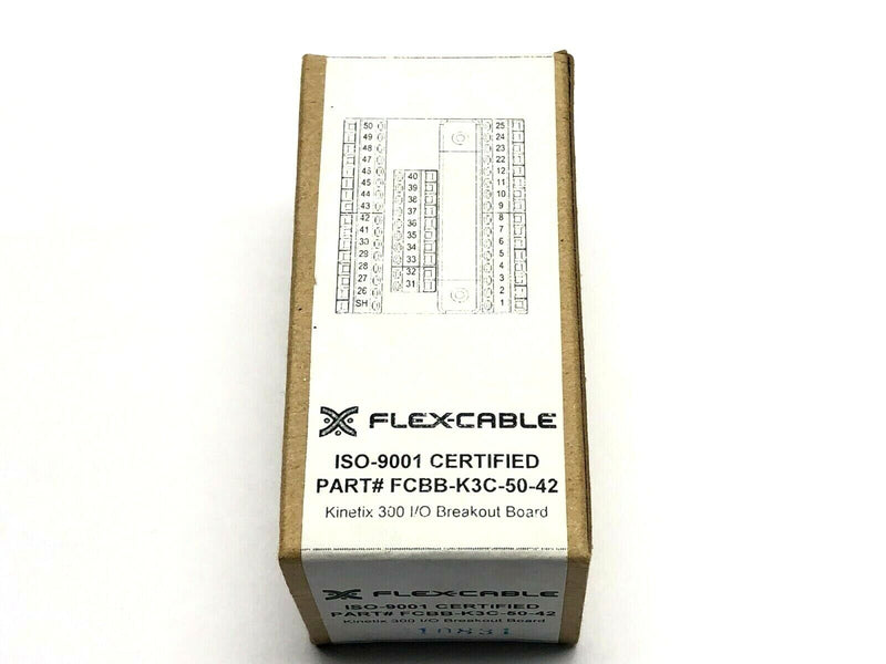 Flex-Cable FCBB-K3C-50-42 I/O Breakout Board 30VDC 5A - Maverick Industrial Sales