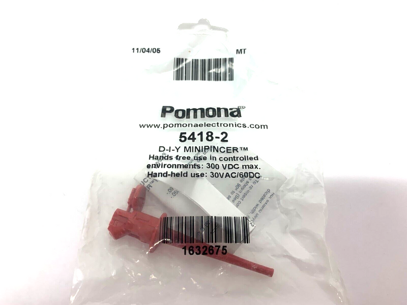Pomona 5418-2 DIY Minipincer 300VDC Max - Maverick Industrial Sales