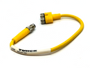 Turck YP2-PSG 3M-0.2/2MFK 3/S651 Splitter M8 Male - 2x M8 Female 3-Pin U15398 - Maverick Industrial Sales