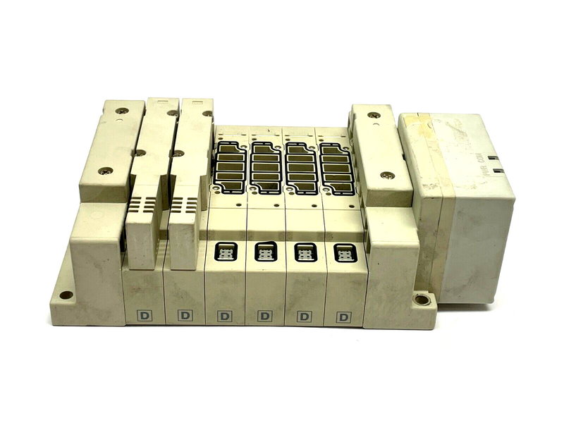 SMC SS5V2-W10S0D-06B-N7 Pneumatic Manifold Base - Maverick Industrial Sales