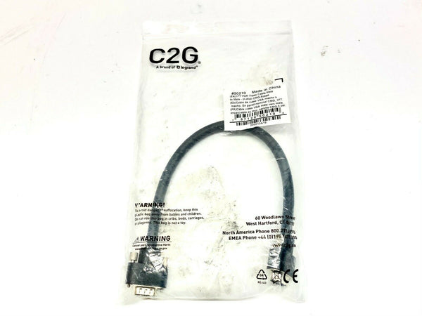 C2G 50210 VGA Video Cable Male to Male 1ft - Maverick Industrial Sales