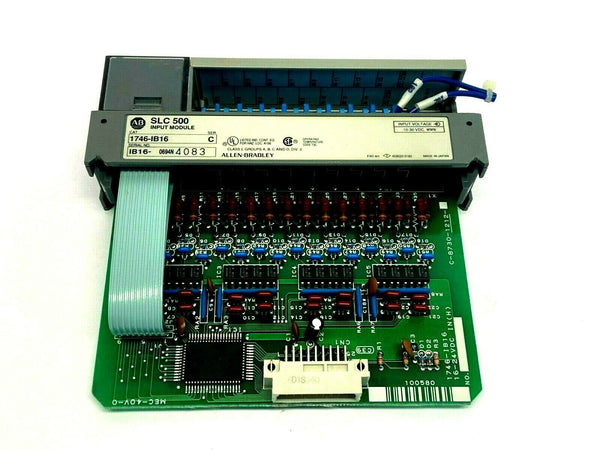 Allen Bradley 1746-IB16 Ser C I/O Module Digital 16 Inputs 10-30VDC Sink - Maverick Industrial Sales