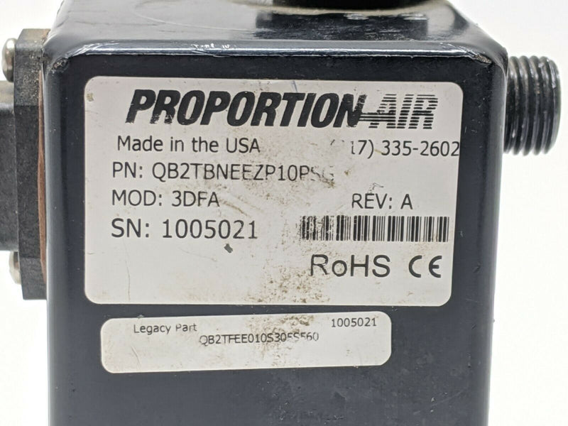 Proportion Air QB2TBNEEZP10PSG Pressure Control Valve - Maverick Industrial Sales