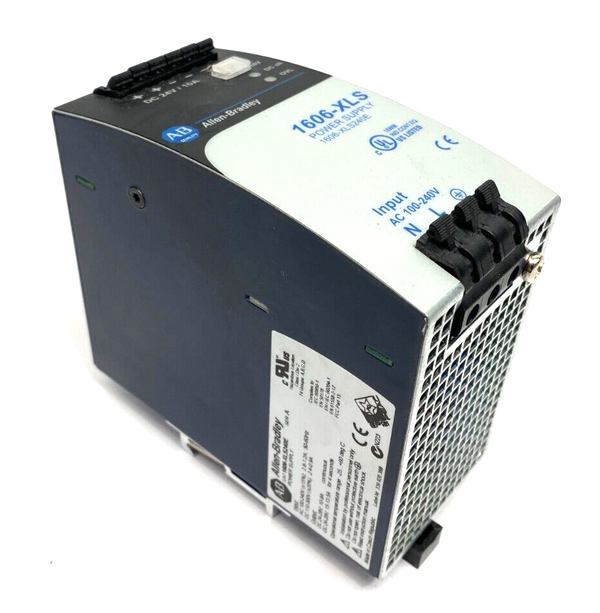 Allen Bradley 1606-XLS240E Ser. A Power Supply 100-240VAC 110-300VDC - Maverick Industrial Sales